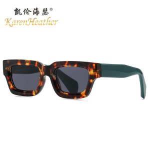 New Fashion Small Frame Sunglasses 86608 European and American Personality Square Frame Sunglasses Cross-border Versatile Thick Frame Sunglasses