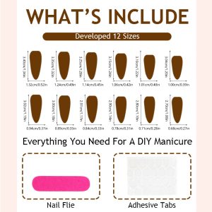 Foreign trade pointed nails solid color red French fake nails wearing nails removable nail pieces temperament nail pieces nail stickers