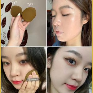 Pineapple Egg Yolk Pie Demon Powder Puff Air Cushion Makeup Beauty Egg Do Not Eat Powder Marshmallow Sponge Liquid Foundation Special System