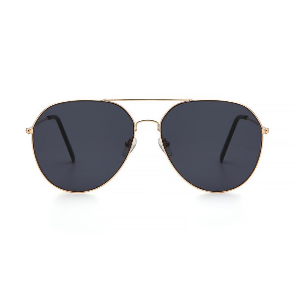 Fashion toad ultralight sunglasses simple gold frame sunglasses aviator glasses men's and women's fashion wear travel sunshade - Image 5