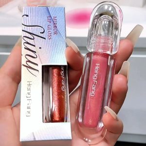 Full English, cross-pearlescent light fine gloss, transparent water gloss, lip gloss, moisturizing moisturizing, glass lip, mirror, lip gloss, foreign trade