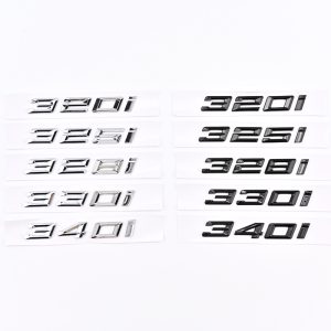 It is suitable for 20-23 BMW 3 Series 320i 320i 325i 328I 330i modified car logo rear tail mark displacement number