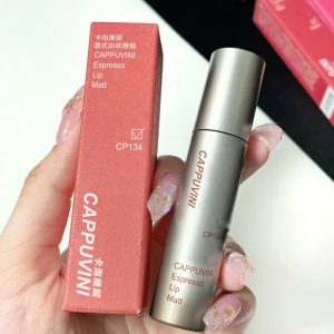Cappuvini Low Saturation Cinnamon Milk Tea Lipstick Nude Italian Concentrate Matte Student Lip Paste European and American