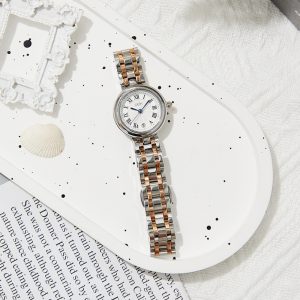 Cody Light Luxury Premium Steel Strap Watch Small and Exquisite Solid Stainless Steel Watch Women's Waterproof Quartz Watch