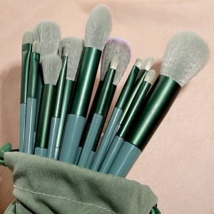 New 13pcs Sijiqing makeup brush set portable soft hair blush brush eye shadow brush full set of beauty tools