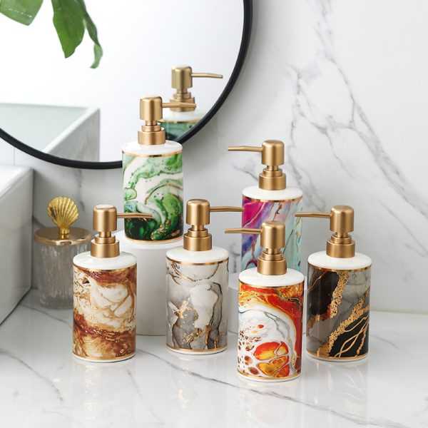 Light luxury modern lotion bottles, hand sanitizers, dispensing bottles, pressure bottles, shampoos, shower gel bottles, hotels and B&Bs