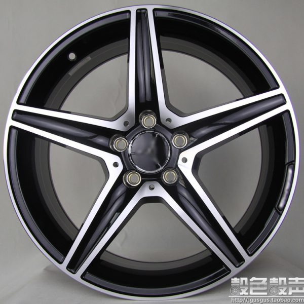17 18 19 inch Mercedes-Benz spinning modified wheel rim is suitable for C-class C200 GLC E300 E-class S centralized control - Image 2