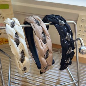 High skull headband, women's hair headband, hair band, versatile, high-quality hair bundle, retro wide-brimmed face wash hairpin, headwear