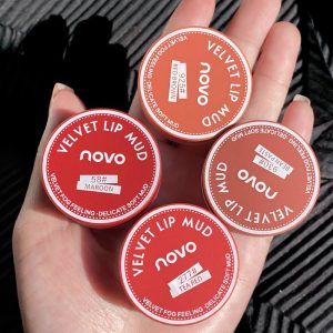 novo lip clay niche brand heroine lip clay affordable student lip clay i lip gloss summer lip gloss student model