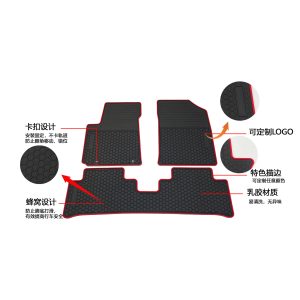 Car floor mats are suitable for Land Rover Discovery-3 car special car mat original car mat latex pedals