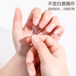 Taiwan raw material nail glue for nail art sticky false nail sheet strong adhesion supplementary drill glue powder glue 7 grams