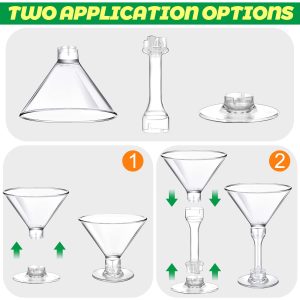 Plastic cocktail glasses, red wine glasses, goblets, cross-border disposable plastic glasses, barware, party supplies, champagne glasses