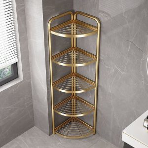 Bathroom shelves floor-to-ceiling, multi-storey toilets, storage of various artifacts, corner toilets, bathroom triangular basin racks