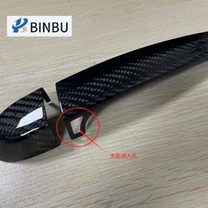 Suitable for BMW 1234 series F30F32 320i 328i M3M4X5X6 modified carbon fiber door handle