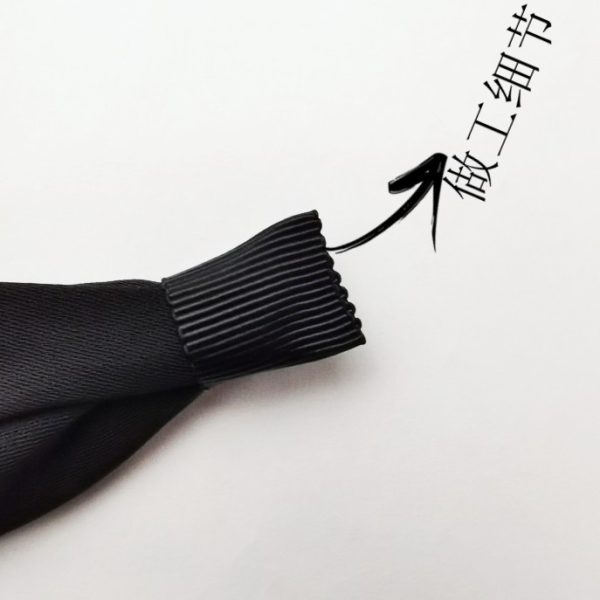 High-end black pleated headband female Korean temperament going out with pressure headband simple hairband 2024 new style - Image 2