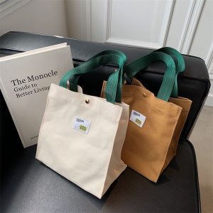 2024 new simple handbag for going out, office worker with meal bag, student lunch box, bento bag, ins handbag