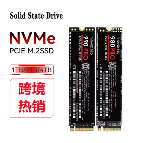 New Cross-Border 990Pro SSD SSD1TB 2TB 4TB SSD 980PRO M.2 2280 NVME