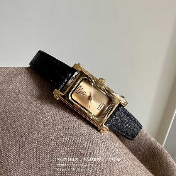 TT Tianta new square belt watch women's simple retro French light luxury niche high-end sense - Image 5