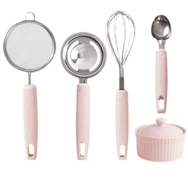 Shouyou baby food tools full set stainless steel food grade baby steamed cake steamed egg mold whisk set young - Image 5