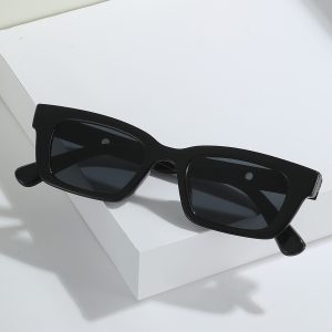 2022 Jennie's same cat-eye small-frame sunglasses, women's Douyin live broadcast, popular Internet celebrity casual sunshade sunglasses