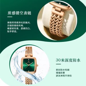 Switzerland brand waterproof ultra-thin fashion new quartz women's watch watch live foreign trade explosion one piece dropshipping