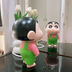 Cartoon freckles small novice figure 23cm crayon small new cute entrance bedroom living room tide play doll decorative ornaments