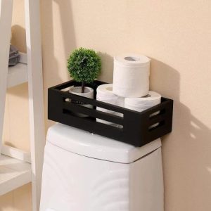 Wooden box, roll paper, bathroom storage box, toilet roll paper storage box, wooden bathroom toiletries organizer, wooden box
