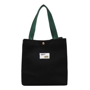 2024 new simple handbag for going out, office worker with meal bag, student lunch box, bento bag, ins handbag