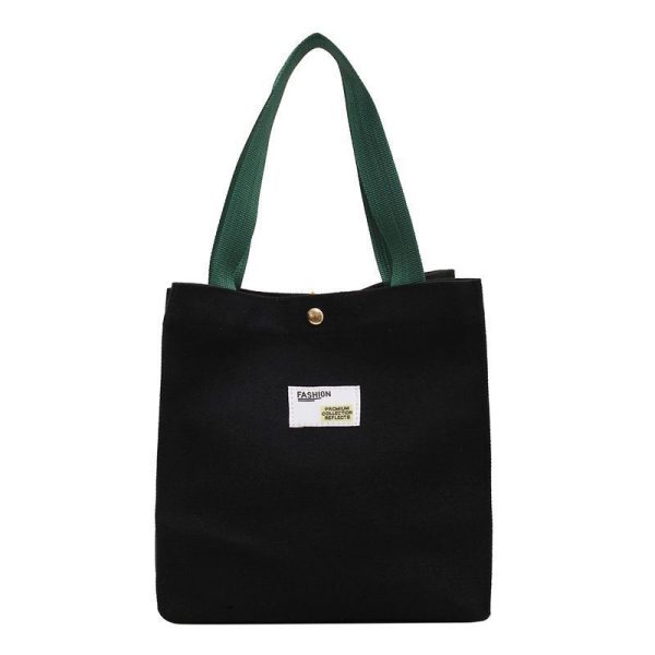 2024 new simple handbag for going out, office worker with meal bag, student lunch box, bento bag, ins handbag - Image 5