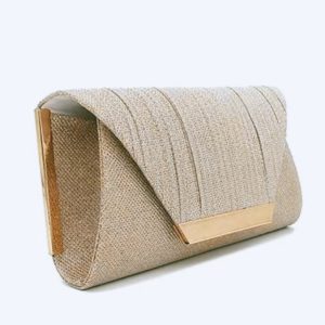 Cross-border European and American fashion pleated envelope bag temperament dress dinner clutch bag party evening bag ladies banquet bag