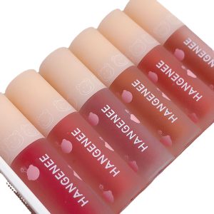 &HANGENEE Han Jini Fireworks Bear Lip Glaze Lipstick Female Niche Brand Fireworks Bear Shuiguang Lip Clay Students