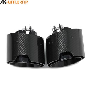 For BMW G20 G21 320d 320i 330i MP Carbon Tail Throat Exhaust Nozzle Muffler