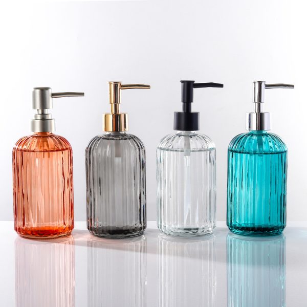 Hotel hand sanitizer bottle press bathroom shower gel shampoo bottle empty bottle lotion laundry detergent sub-bottle set - Image 2
