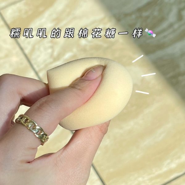 Han Ru jelly party beauty egg sponge egg does not eat powder, does not stuck in the pattern, drop puff dry and wet makeup egg - Image 4