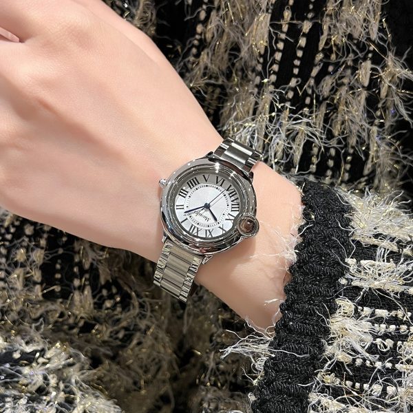 Cross-border explosive confession balloon classic blue balloon steel belt fashion explosive tiktok women's watch factory one drop shipping - Image 4