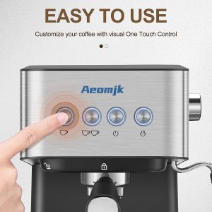 Exported semi-automatic espresso machine high temperature extraction milk froth espresso coffee machine factory
