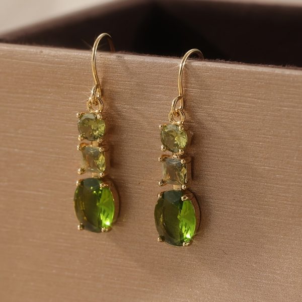 Cross-border Duoduo hot selling retro boho style earrings copper simple retro versatile fashion women's earrings - Image 4