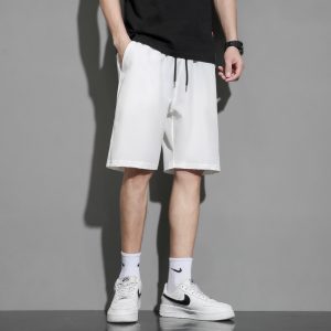 Spot spot batch ~ shorts men's wear loose sports casual fashion brand summer ice silk quick-drying five-point pants