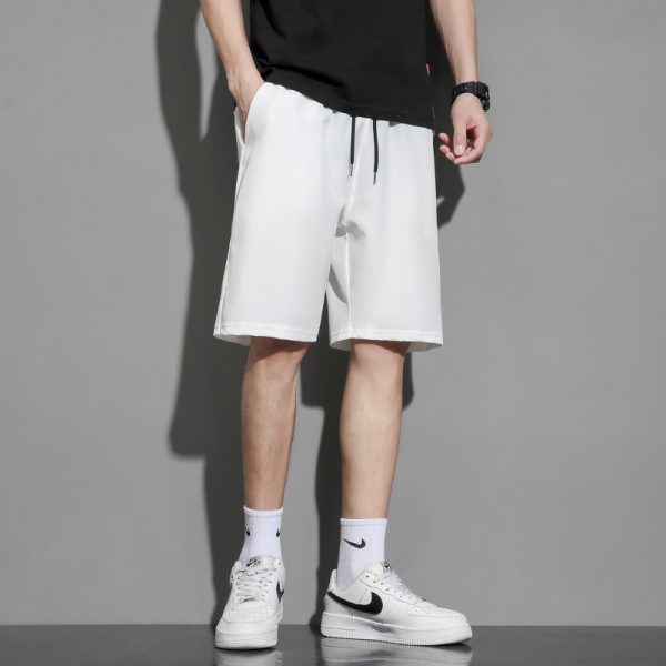 Spot spot batch ~ shorts men's wear loose sports casual fashion brand summer ice silk quick-drying five-point pants - Image 4