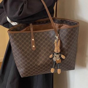 Large capacity bag ladies 2025 new hand-tote bag for work commuter shoulder bag out changing bag