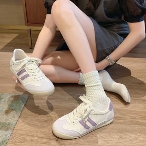 Forrest Gump Shoe Women's 2025 new explosive summer breathable board shoes, casual sneakers, versatile white shoes, moral training shoes