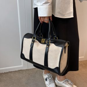 Foreign trade short trip bag large capacity tide shoulder bag 2024 new commuting fashion hand-worn crossbody bag