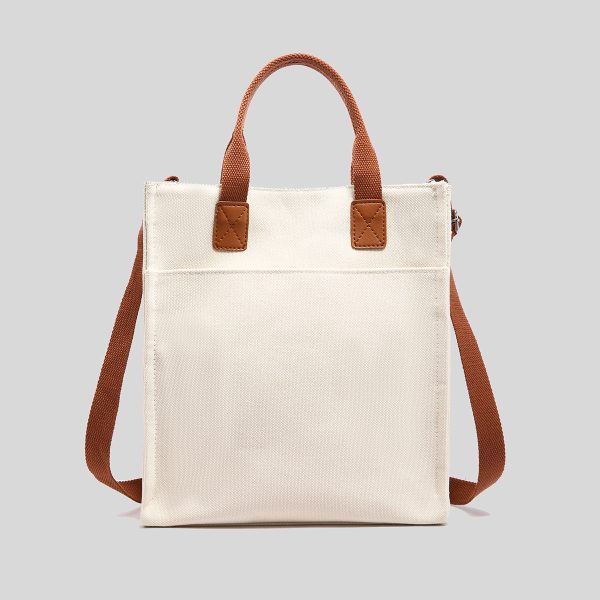New cross-body handbag bag women's printable logo set canvas bag ins high-end design backpack DIY