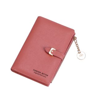 Wallet women's Korean version large-capacity mid-length clutch bag is versatile, simple zipper buckle card holder