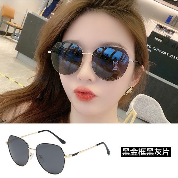Live polarized sunglasses sunscreen women's sunglasses anti-ultraviolet slimming glasses driving mirror 8111 - Image 2