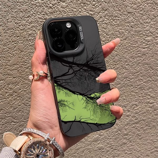 Dead wood is suitable for Apple 17 mobile phone case 15pro11xr new 13plus8 color silver 16E foreign trade 7xs12 - Image 4