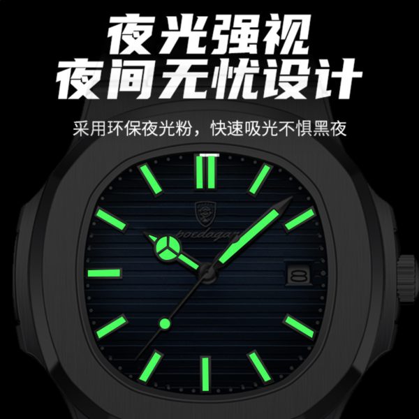 Switzerland brand waterproof luminous new men's watch men's ultra-thin quartz watch live foreign trade explosive one drop shipping - Image 3