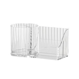 Mirror cabinet, storage box, bathroom cabinet, wall-mounted transparent layered diagonal shelf, cosmetics, lipstick, jewelry, and organizing box