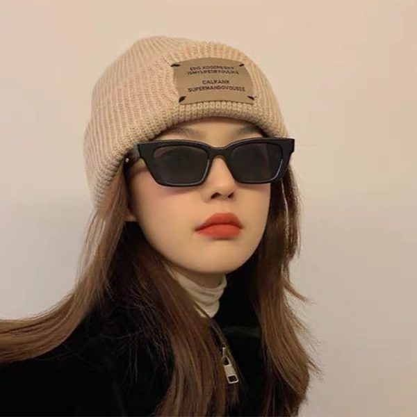 2022 Jennie's same cat-eye small-frame sunglasses, women's Douyin live broadcast, popular Internet celebrity casual sunshade sunglasses - Image 2