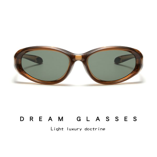Summer Outdoor Sports Riding Vintage Sunglasses Female Y2K Hot Girl Eye Protection UV Protection Premium Sunglasses Male